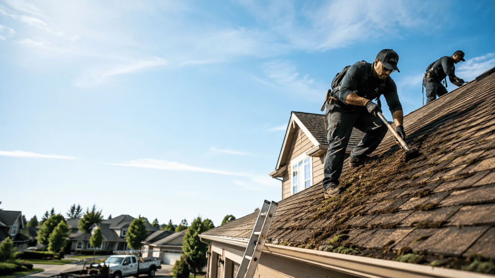 Roof Moss Removal in South Point, OH near me
